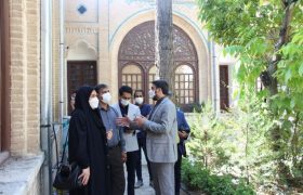 سفر مدیرعامل صندوق توسعه و احیاء از استان کرمانشاه و بازدید از بناهای تاریخی