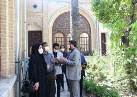 سفر مدیرعامل صندوق توسعه و احیاء از استان کرمانشاه و بازدید از بناهای تاریخی