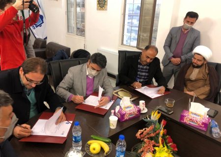 امضای تفاهم نامه همکاری مشترک صندوق توسعه و احیا و شهرداری نیاسر