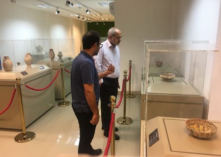 بازدید مدیرعامل صندوق احیا از موزه شهر تاریخی حریره