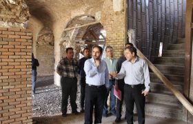 گزارش تصویری / بازدید استانی مدیر عامل صندوق از بناهای استان قزوین
