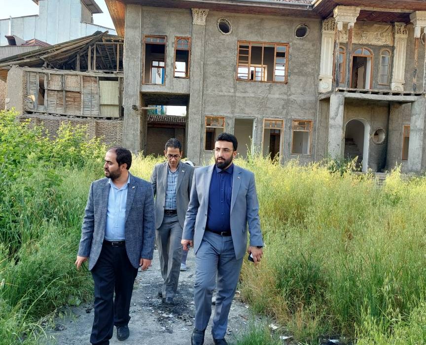 بازدید مدیر عامل صندوق توسعه و احیا از بناهای تاریخی استان گلستان
