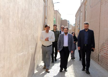 بازدید مدیر عامل صندوق توسعه و احیا از بناهای تاریخی بیرجند