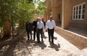 بازدید مدیر عامل صندوق توسعه و احیا از بناهای تاریخی استان کرمان