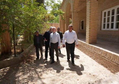 بازدید مدیر عامل صندوق توسعه و احیا از بناهای تاریخی استان کرمان