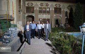 بازدید مدیرعامل صندوق حفظ و احیا اماکن تاریخی از عمارت موسی‌خانی شهربابک