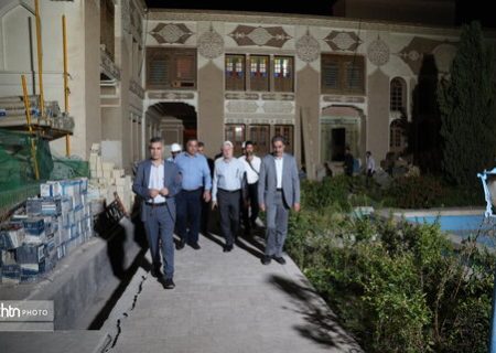 بازدید مدیرعامل صندوق حفظ و احیا اماکن تاریخی از عمارت موسی‌خانی شهربابک