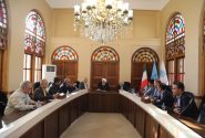 بررسی آخرین وضعیت مرمت عمارت مسعودیه در جلسه علی دارابی و مجید انصاری؛