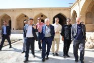 بازدید مدیر عامل صندوق توسعه و احیا از بناهای تاریخی استان فارس