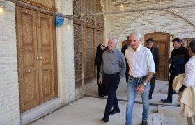 بازدید مدیرعامل صندوق توسعه و احیا از بناهای تاریخی خصوصی در حال مرمت در شیراز / گزارش تصویری ۵