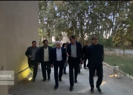 بازدید برزین ضرغامی مدیر عامل صندوق احیا از مجموعه میراث جهانی باغ پهلوانپور و سوییت های اقامتی مجموعه