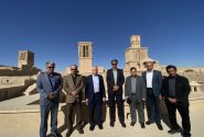 بازدید مدیر عامل صندوق توسعه و احیا از بناهای تاریخی استان یزد
