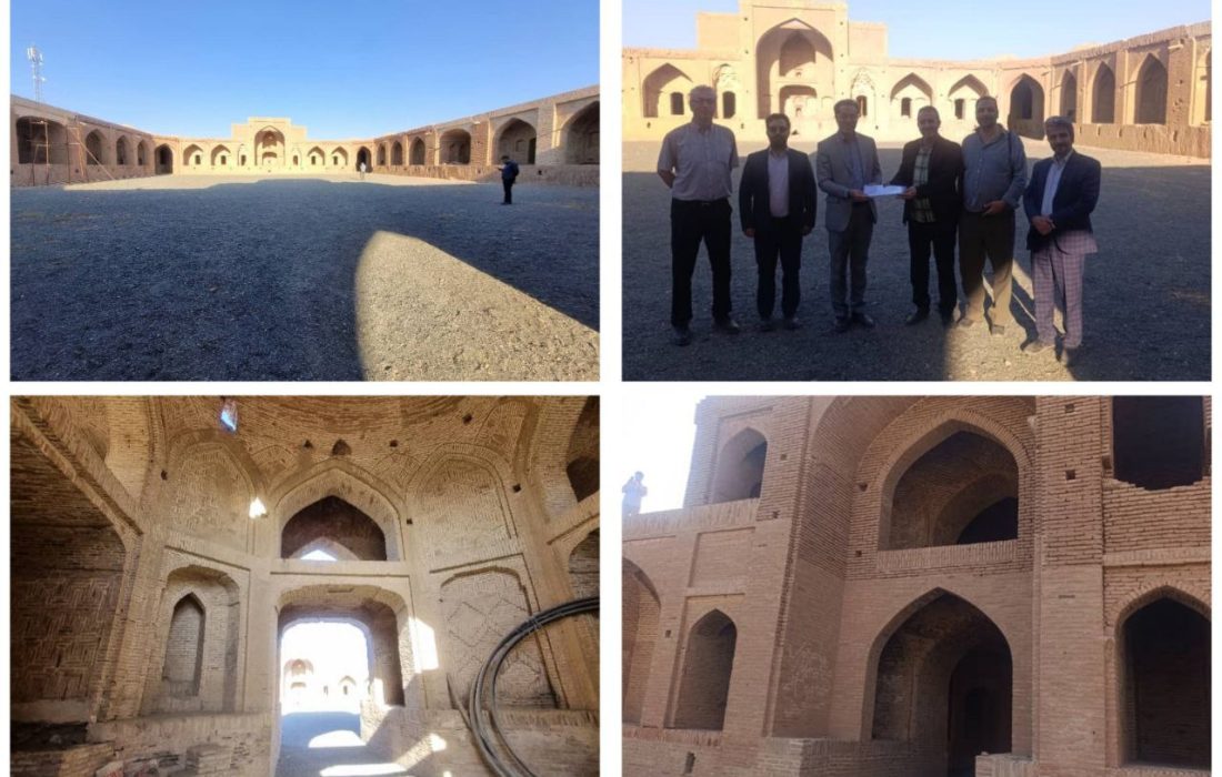 کاروانسرای زعفرانیه سبزوار جهت مرمت به سرمایه‌گذار تحویل شد