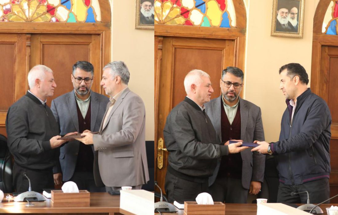 تودیع و معارفه رئیس حراست صندوق احیا / امیر صوفی سرپرست حراست صندوق احیا شد