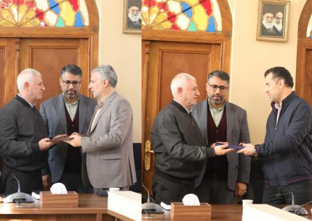 تودیع و معارفه رئیس حراست صندوق توسعه احیا