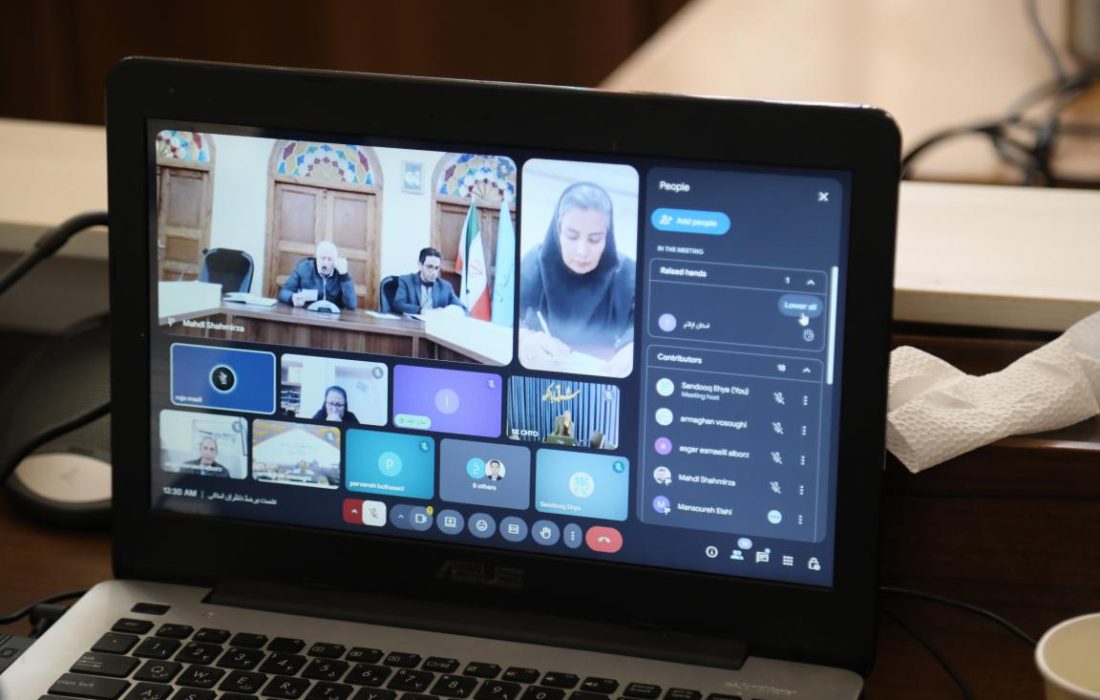 جلسه آنلاین با ناظران استانی / پیگیری آخرین وضعیت بناهای تاریخی